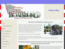 Tablet Screenshot of boalsburgvillage.com